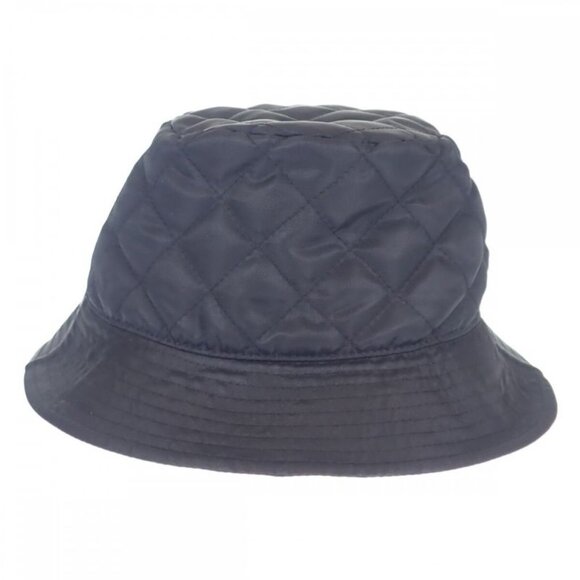 Celine Bucket M 2 aub 0930 C.38 no Hat Nylon Black
